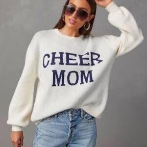Vici Dolls Cheer Mom Sweater